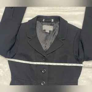 Ann Taylor Black Blazer Coat thumbnail 10