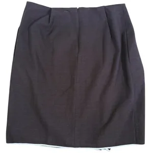 Paule Ka Paris Womens Asymmetric Hem Skirt Size 14 Black Preppy Quiet Luxury thumbnail 3