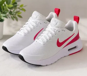 Nike Air Max INTRLK Lite Women US 6.5 White Pink Running Athletic Sneakers Shoes thumbnail 1