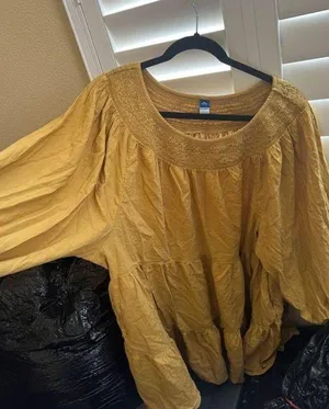 Old Navy mustard yellow mini dress thumbnail 2