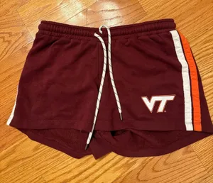 Virginia tech shorts Red thumbnail 1