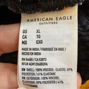 American Eagle Floral Halter Top Womens Extra Large‎ XL Sleeveless thumbnail 4