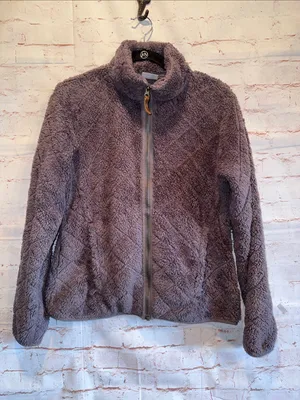 Columbia med Plush Full-Zip Teddy Jacket zippered pockets collared neck warm thumbnail 1