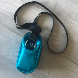 Metallic Blue Crossbody Bag thumbnail 9