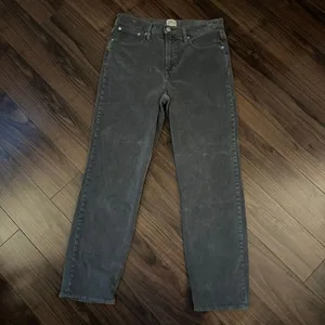 J. Crew vintage slim straight gray corduroy pants 29 women’s thumbnail 2