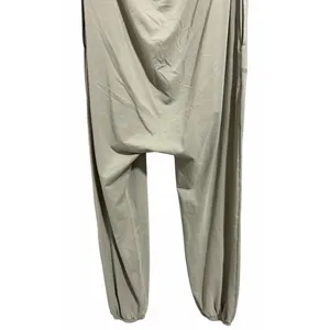 Free People Algues Marines Short Sleeve Hot Shot V-Neck Cut-Out‎ Back Jumpsuit S thumbnail 6