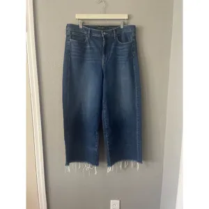 New Banana Republic High Rise Wide leg cropped Jeans thumbnail 4