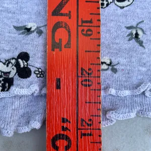 Disney Vintage 90s Mickey Mouse Minnie Mouse Lace Grey T-shirt thumbnail 10