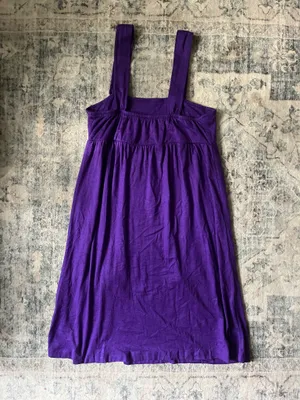Purple Dress with Buttons thumbnail 4