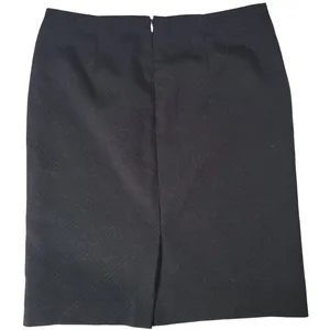 Anne Klein Black Quilted Stitch Pencil Skirt Womens‎ Size 2 Knee Length Career thumbnail 2