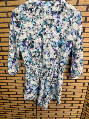 Sam Edelman White floral romper size small thumbnail 2