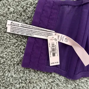 Victoria’s Secret Purple Lace Corset-Style Top thumbnail 7