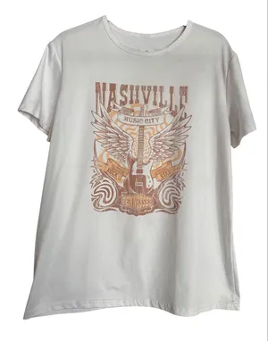 Nashville Music City Graphic T-Shirt thumbnail 1