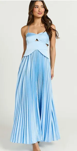 Showpo Blue SHAY MAXI DRESS thumbnail 1