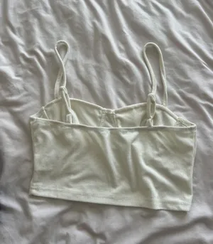 White Bustier Top thumbnail 2