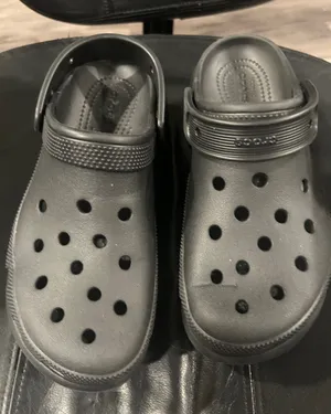 CROCS Black Slip-On Clog Sole thumbnail 1