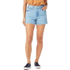Signature By Levi Strauss & Co. Gold Label Co. High Rise 3" Jean Shorts Blue 26 thumbnail 5