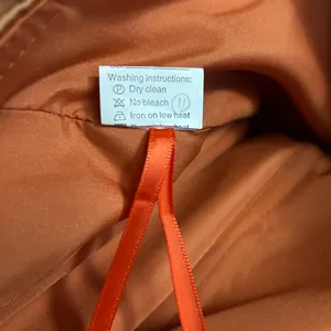 Changuan Women Short Satin Halter Corset Back Beaded Prom Dress Burnt Orange 14 thumbnail 16