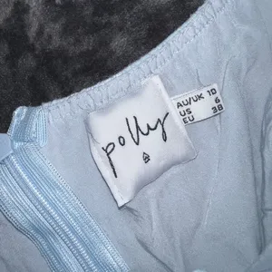 Princess Polly Shelly Mini Dress in Blue Size 6 thumbnail 11