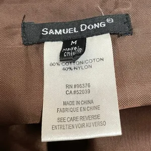 Samuel Dong Women's Brown Mid Waist Ruffle Asymmetric Tiered Midi Skirt Size M thumbnail 4