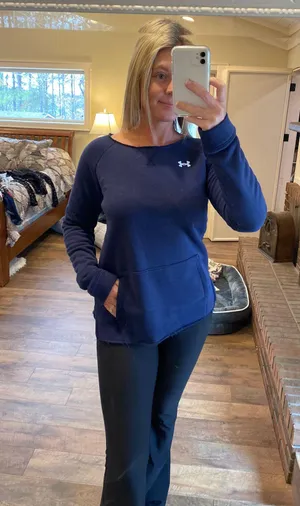 Loose Neck Sweatshirt thumbnail 1