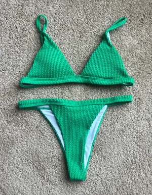 SheIn Green Bikini thumbnail 1