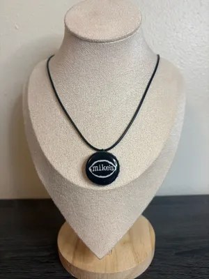 Handmade Mikes Hard Lemonade Bottle Cap Necklace thumbnail 2