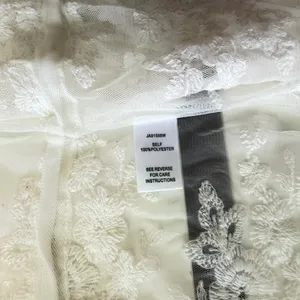 Ark & Co. White Floral Lace Duster Kimono Maxi Swim Cover-Up / Robe - Size S ✨ thumbnail 15