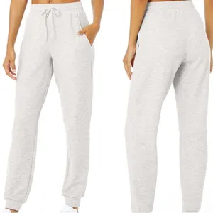 Alo Micro‎ Waffle Fireside Jogger Sweatpant Dove Grey Heather XXS thumbnail 2