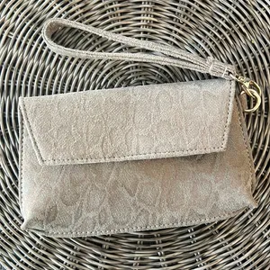 Anthropologie Llani Stanley Suede Wristlet thumbnail 1