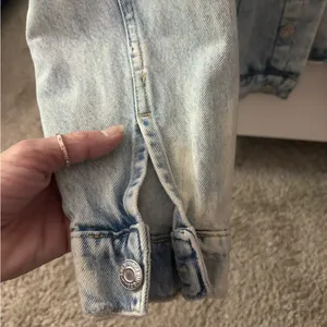 & Denim Jacket with Button Closure Blue Size XS thumbnail 3