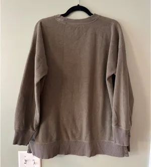 Aerie Split hem sweatshirt thumbnail 4