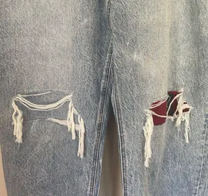 NWT American Eagle Highest Rise 90's Boyfriend Distressed Blue Jeans Plus Sz 18R thumbnail 7
