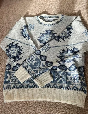 Winter Sweater Blue thumbnail 1