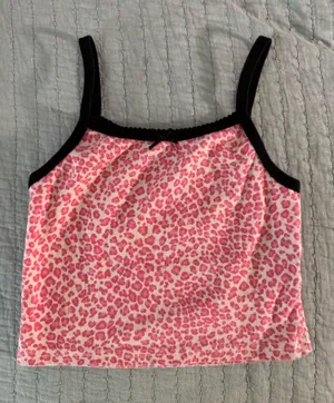 John Galt Cropped Tank Top Brandy Melville Cheetah Print thumbnail 1