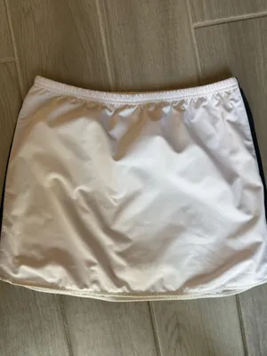 Diadora White Athletic Tank with Black Label Pink thumbnail 5