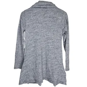 UGG Australia Womens‎ Cardigan Sweater Duster Open Front Pockets Blue Grey M thumbnail 2