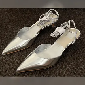 Dolce Vita Loklyn Studded Heels Silver Color Women’s Size- 8.5 thumbnail 7