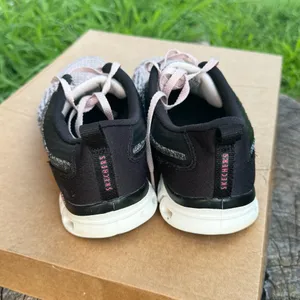 Skechers / HEAD START / Glide Step Sport / BLACK-LIGHT PINK / women shoes size 10 thumbnail 3