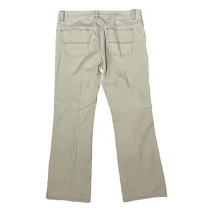 Polo Jeans Co Ralph Lauren Beige Corduroy Bootcut Pants 12x30 Y2K Retro‎ Style thumbnail 3