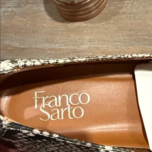 Franco Sarto Snake Print Loafers Women’s Size 5.5‎ New In Box thumbnail 7