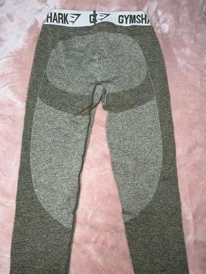 Gymshark Flex Leggings Khaki / Sand thumbnail 5