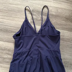 HALARA Navy Wide-Leg Spaghetti-Strap Jumpsuit thumbnail 4