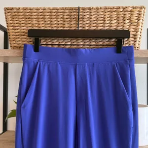 Athleta Brooklyn Ankle High-Rise Blue Casual Activewear Pull On Pant, 6 thumbnail 2