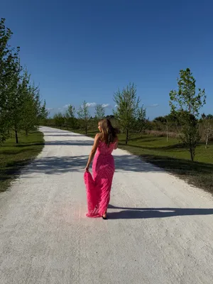 Ashley Lauren Prom Dress Pink 11236 thumbnail 3
