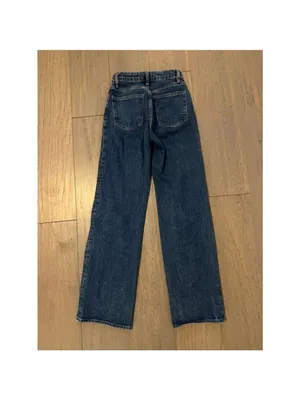 Aritzia Denim Forum Remy Hi-Rise Blue Wide Leg Jeans Women's Size 23 thumbnail 6