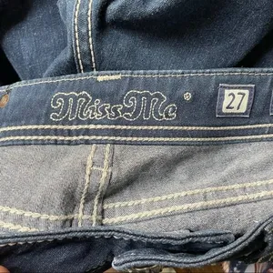 Miss Me Women's Easy Skinny Jeans Size 27 | 4 Dark Wash FDL Embellished Y2K Jean thumbnail 8