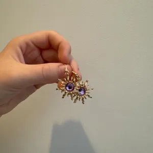 Rapunzel Halloween Sun Earrings for Tangled Costume thumbnail 2