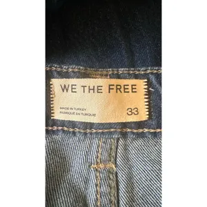 Free People Carina Ultra Soft Low Rise 90s Baggy Boyfriend Jeans Blue 33 Long thumbnail 7