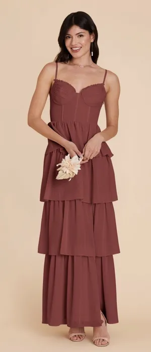 Birdy Grey Lola Dress Rosewood thumbnail 1